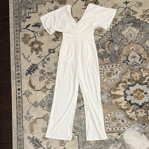 Elegant White Jumpsuit